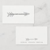 Gray Arrow Visitenkarte (Vorne/Hinten)