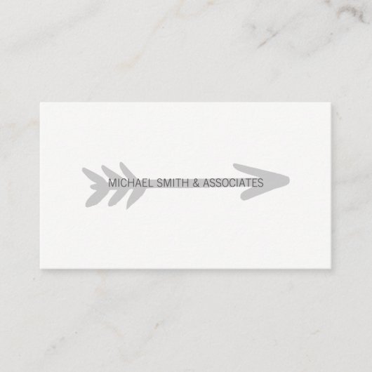Gray Arrow Visitenkarte (Vorderseite)