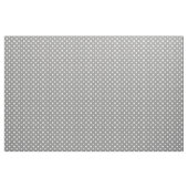 Gray Ash White Polka Dots Textile Stoff (Yard (91,4 cm))