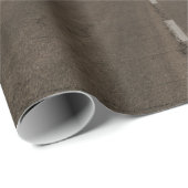 GRAY ASPHALT ROAD GESCHENKPAPIER (Rolleneckpunkt)