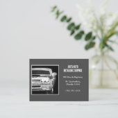 Gray Automotive 2013 American Muscle Car Visitenkarte (Stehend Vorderseite)