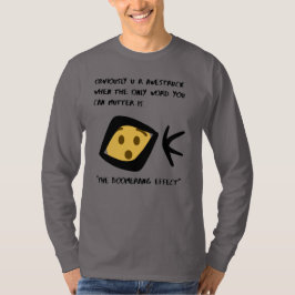 Gray 'Awestruck' Basic Long Sleeve Boomerangang T-Shirt