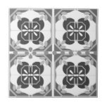 Gray Azulejos Style Neutral Fliese<br><div class="desc">Diese schönen, neutralen, grauen Fliesen, die von portugiesischer Azulejos Inspiriert wurden, bilden einen atemberaubenden Rückschlag für Küchen und Badezimmer. Diese können auch gerahmt sein, um an den Wänden als akzentuierte Dekoration zu hängen.</div>