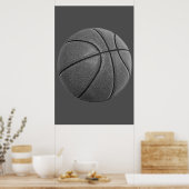 Gray Basketball Poster (Küche)