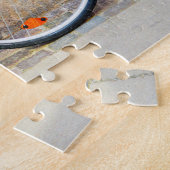 Gray Bicycle, Kopenhagen, Dänemark Puzzle (Seite)