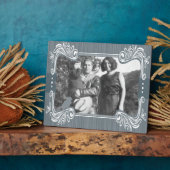 Gray Bird Art Plaque Fotoplatte (Seite)