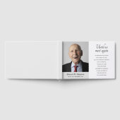 Gray bis wir wieder Memorial Foto treffen Gästebuch (Voll)