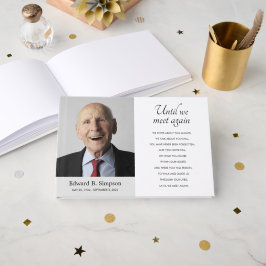 Gray bis wir wieder Memorial Foto treffen Gästebuch