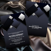 Gray Black 75. Cocktail Geburtstagsparty Einladung