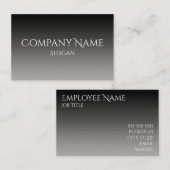 Gray Black Ombre Visitenkarte (Vorne/Hinten)