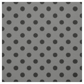 Gray Black Polka Dots Textile Stoff (Muster)
