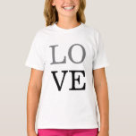 Gray Black Script Liebe Wedding T-Shirt<br><div class="desc">Sie können die Schriftart und Farben leicht ändern. Sie können auch Ihr Logo und das Hintergrundbild hinzufügen,  wie Sie möchten.</div>