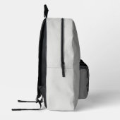 Gray Black Tiger Graduation Backpack Bedruckter Rucksack (Links)
