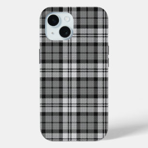 Gray Blackwatch Tartan Kariertes Design Case-Mate iPhone Hülle