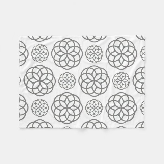 Gray Blanket Fleecedecke (Vorderseite (Horizontal))