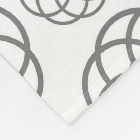 Gray Blanket Fleecedecke (Ecke)