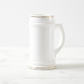 Gray/Blue Ber Stein 22oz Klassische deutsche Tasse (VorderseiteRechts)