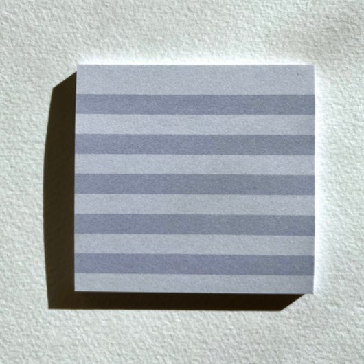 Gray Blue Pastellstreifen Postit Hinweise Post-it Klebezettel