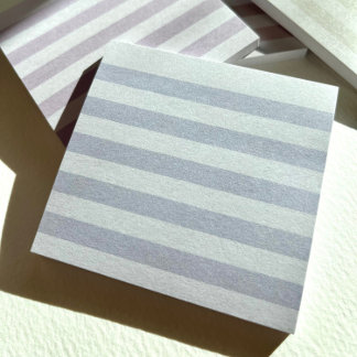 Gray Blue Pastellstreifen Postit Hinweise Post-it Klebezettel