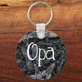 Gray Blues Brown Opa Schlüsselanhänger (Vorderseite)
