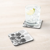 Gray Blume Bouquet Cork Untersetzer (Rechte Seite)