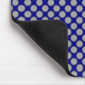 Gray Blume Ribbon von Kenneth Yoncich Mousepad (Ecke)