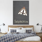 Gray Bold Insect Leinwanddruck (Insitu (Schlafzimmer))