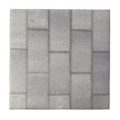 Gray Brick Cement Sidewalk Fliese (Vorderseite)