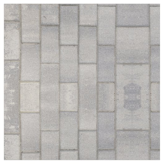 Gray Brick Cement Sidewalk  Stoff (Nahaufnahme)