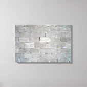 Gray Brick Wall Texture Leinwanddruck (Vorderseite)