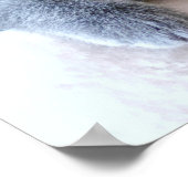 Gray British Shorthair Cat Poster (Ecke)