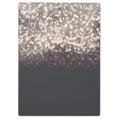 Gray Bronze Lights Gold Makeuyes Lashes Moderne Klemmbrett (Rückseite)