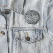 Gray Burlap Button (Beispiel)