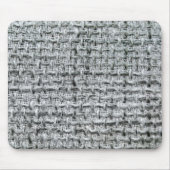 Gray Burlap Mousepad (Vorne)