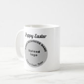 Gray Business Brand | Ostern | Mug Kaffeetasse (Vorderseite Links)