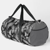 Gray Butterfells Print Duffle Bag (Rechte Ecke)