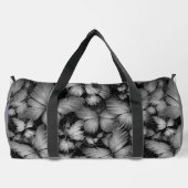 Gray Butterfells Print Duffle Bag (Rückseite)
