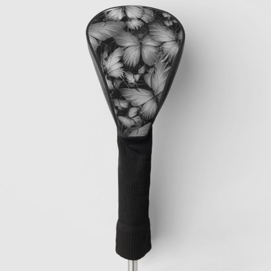 Gray Butterfells Print Golf Headcover (Vorderseite)