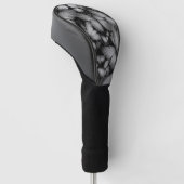 Gray Butterfells Print Golf Headcover (angewinkelt)
