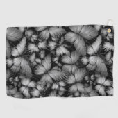 Gray Butterfells Print Golfhandtuch (Horizontal)