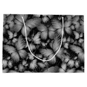 Gray Butterfells Print Große Geschenktüte (Rückseite)
