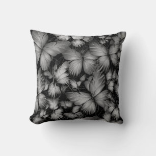 Gray Butterfells Print Kissen
