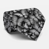 Gray Butterfells Print Krawatte (Gerollt)