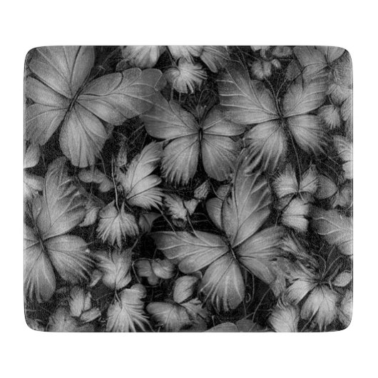 Gray Butterfells Print Schneidebrett (Vorderseite)