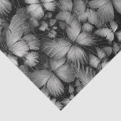 Gray Butterfells Print Seidenpapier (Detail)