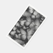 Gray Butterfells Print Serviette (Ecke)