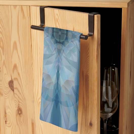 Gray Butterflies Küchentuch (Drittel gefaltet)