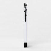 Gray Butterfly Garden Personalisiert Case-Mate iPhone Hülle (Hinten/Links)