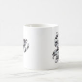 Gray Camoflage Snowmobiler Kaffeetasse (Mittel)