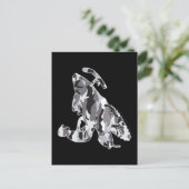 Gray Camoflage Snowmobiler Postkarte (Stehend Vorderseite)